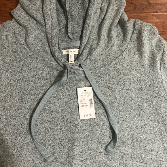 Maurices Gray/light blue Hooded Sweater
NWT - Picture 2 of 2